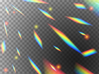 Holographic, confetti, background material