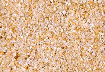 Abstract close-up sand grain texture background