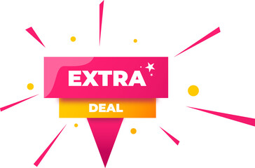 colorful sale banner with text