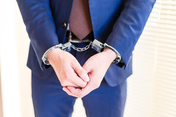 逮捕されたビジネスマン