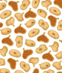Fig slices. Sample. Texture.