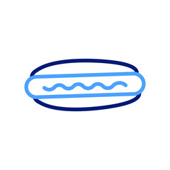 Hot dog Isolated Vector icon which can easily modify or edit

