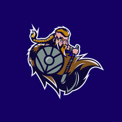 Viking logo illustration