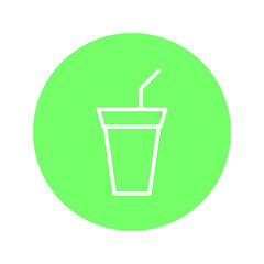 Juice Isolated Vector icon which can easily modify or edit

