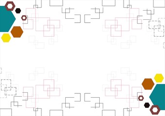 square vector pattern for background 