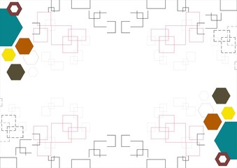 square vector pattern for background 