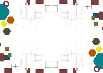 square vector pattern for background 