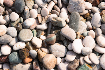 pebbles on the beach