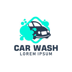 Car wash logo design vector Template, Car Wash Logo, Cleaning Car, Washing and Service Vector Logo Design concept