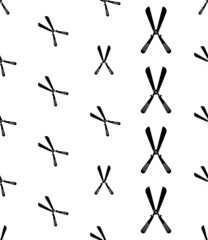 Garden Shears Icon Seamless Pattern Y_2107001