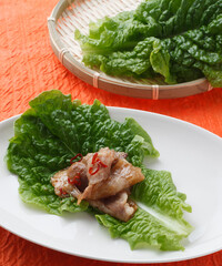 サンチェ　　焼肉レタス