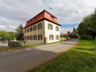 Ehemaliges Zisterzienserkloster Mariaburghausen bei Haßfurt, Landkreis Hassberge, Unterfranken,...
