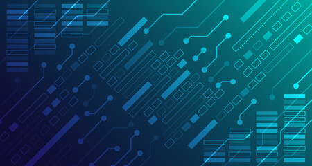 Geomatic technology connection future digital data abstract background. Simple futuristic modern green background. EP.2