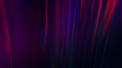 Naklejka premium Abstract blurred futuristic background. Bright ultraviolet glow, neon lines, shapes