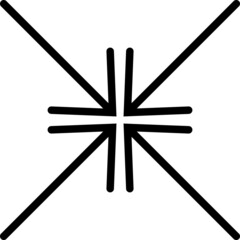 Linear Arrow icon. Arrow vector collection. Black directional arrow flat style isolated on white background. Vector illustration. Modern simple arrows.