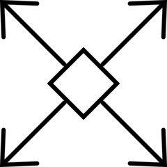 Linear Arrow icon. Arrow vector collection. Black directional arrow flat style isolated on white background. Vector illustration. Modern simple arrows.