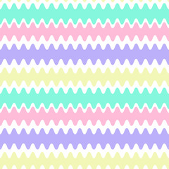Seamless pattern on a square background - color waves. Geometry, abstraction