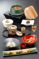 Fototapeta na wymiar Kaiseki cuisine