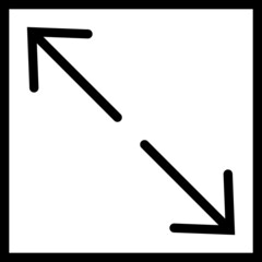 Linear Arrow icon. Arrow vector collection. Black directional arrow flat style isolated on white background. Vector illustration. Modern simple arrows.