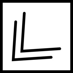 Linear Arrow icon. Arrow vector collection. Black directional arrow flat style isolated on white background. Vector illustration. Modern simple arrows.