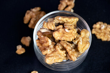 Heaps of Walnut in a Bowl