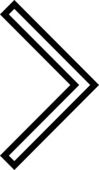 Linear Arrow icon. Arrow vector collection. Black directional arrow flat style isolated on white background. Vector illustration. Modern simple arrows.