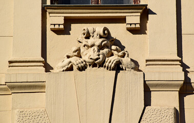 The Matvey Ponizovsky Mansion is a building erected in 1903-1904 by architect Lev Kekushev for the Moscow Yakov Rekka Trade and Building Society. Moscow, Russia, 10, 07, 2021