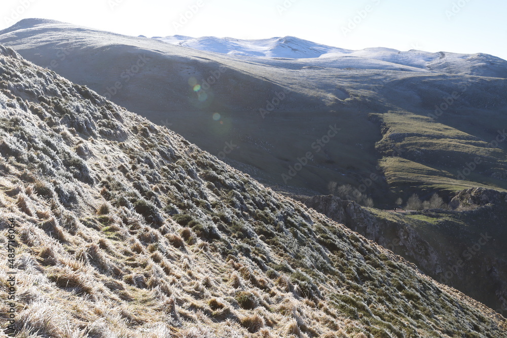 Sticker Mountains in the Basque Country