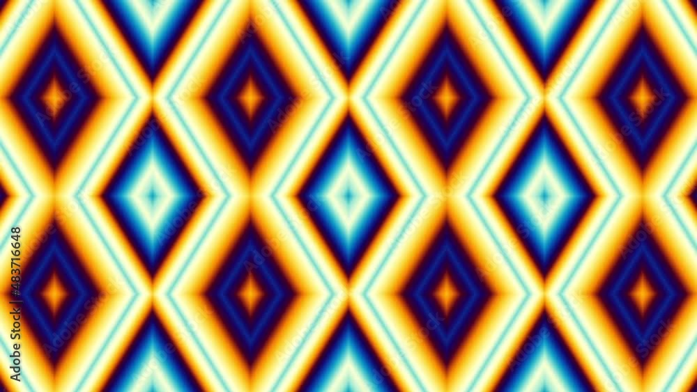 Poster transform geometric background