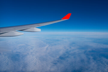 Obraz premium wing of airplane