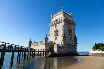 Obraz premium Belem Tower in Lisbon, Portugal