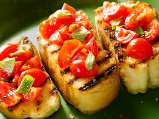 rustic italian bruschetta bread