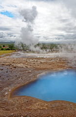 Haukadalur Blesi Geysir - Golden Circle - Iceland