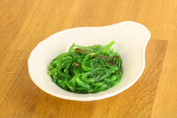 Japanese traditional seaweed salad Chukka