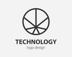 Abstract logo design.Vector logo template.