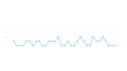 Outline statistics graph, exchange, stock market, stock exchange.  White background. Vector stock illustration.