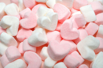 ハートのマシュマロ