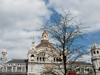 Die Hafenstadt Antwerpen in Belgien