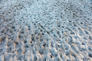 Spuren im Sand