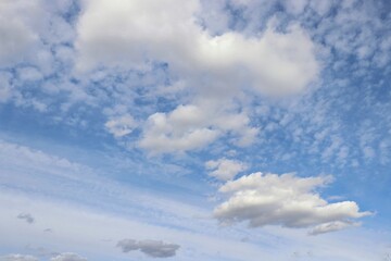 Fototapeta premium blue sky with clouds