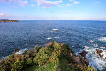 【日本】灯台と海