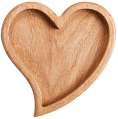 wooden heart frame