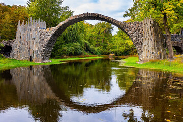  Picturesque bridge in the park