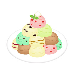 アイスクリームタワー