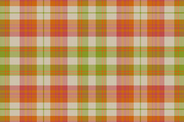 Seamless tartan plaid pattern background with vintage color.