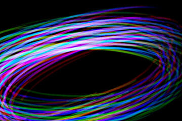 Lightpainting time warp