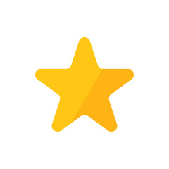 Obraz premium Star icon. Rating and review icon. Vector.