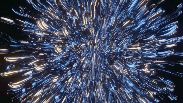 4K Stylish Abstract Animation Insane Trippy VJLoop