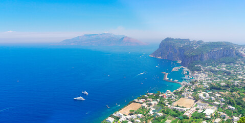 Obraz premium Capri island, Italy