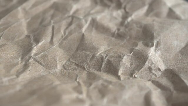Rotation Brown Wrinkled Paper Background